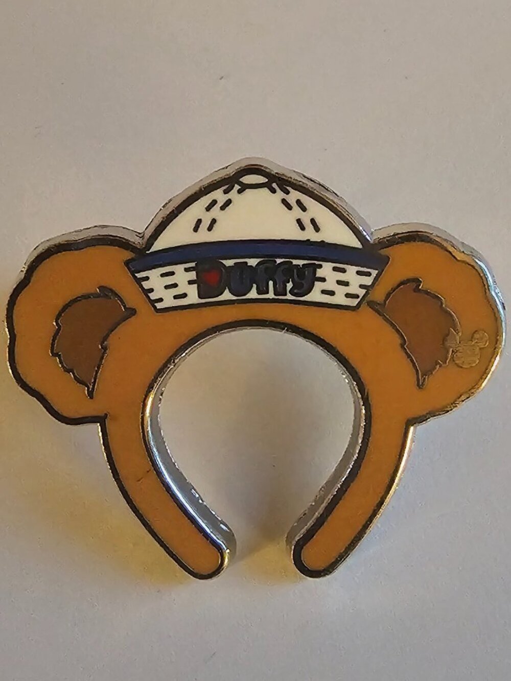 DISNEY Pin Trading ~Disneyland HK ~ Duffy Bear ~ Headband ~ HM ~ 2012 ~ P27